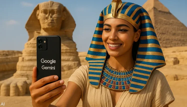 الفراعنة عبر الذكاء الاصطناعي